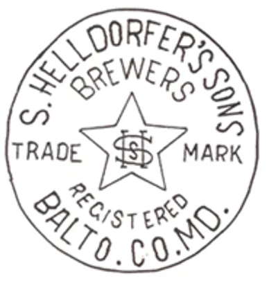 #1110 Helldorfer's, Sebastian Sons Star Lager Beer Brewery AQBT