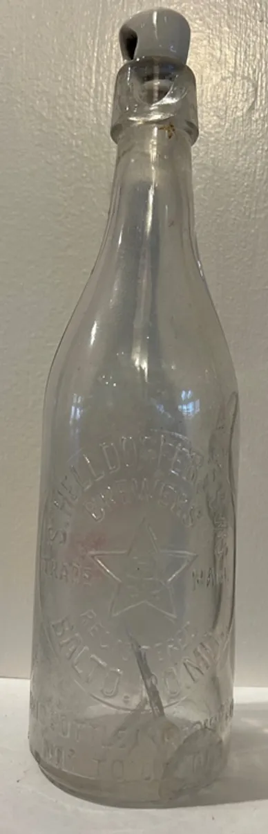 #1110 Helldorfer's, Sebastian Sons Star Lager Beer Brewery CLBT