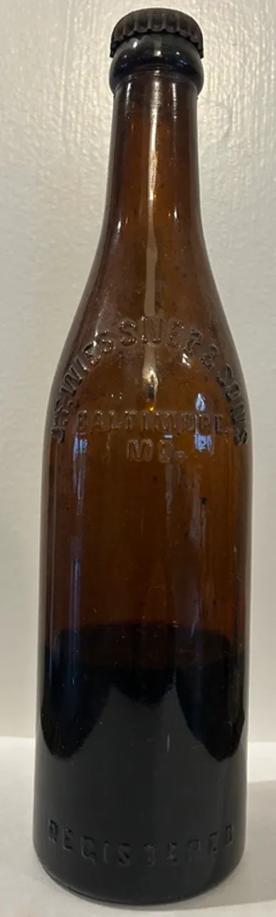 #1830 Wiessner, J. F. & Sons Lager Beer Brewery AMCR