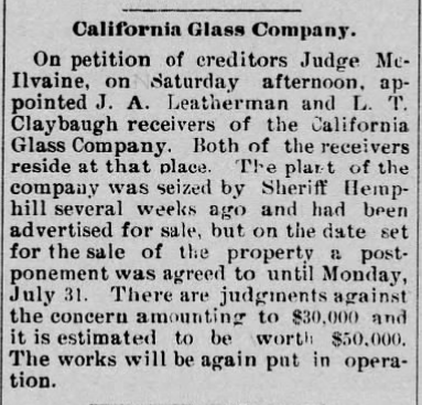 California Glass Company