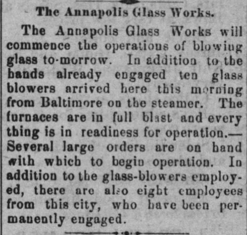 Annapolis Glass Works